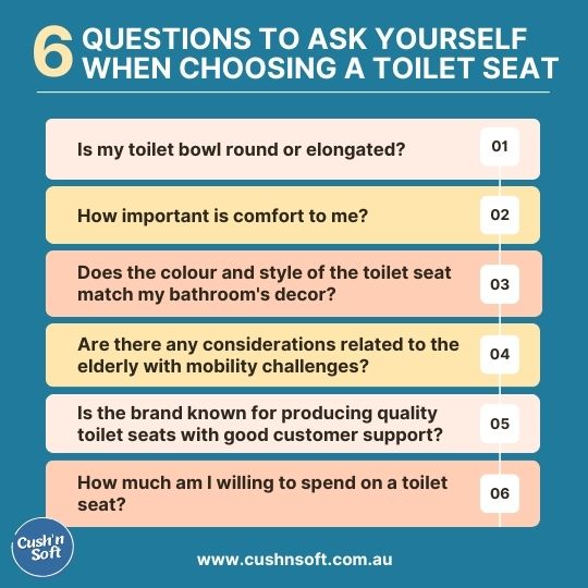 6 questions to ask yourself when choosing a toilet seat