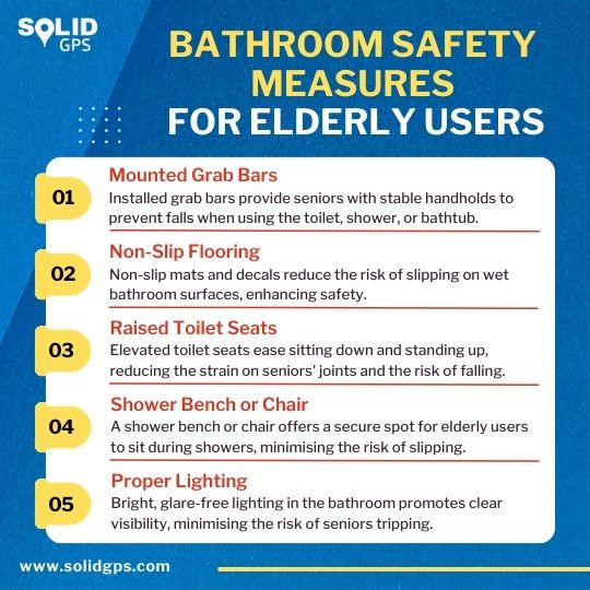 Bathroom Safety Measures for Elderly Users